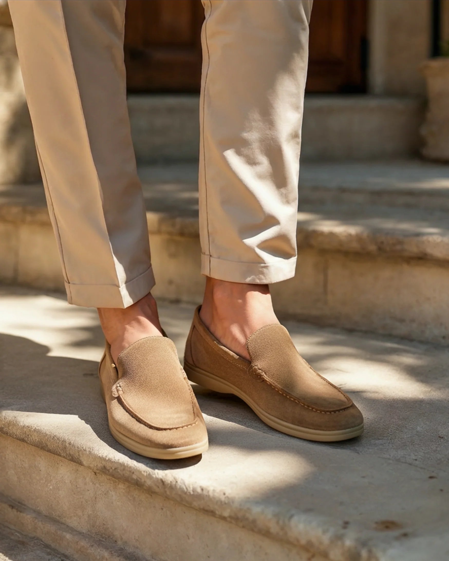 Elevate Your Style with Premium Suede Loafers - Unmatched Comfort and Elegance