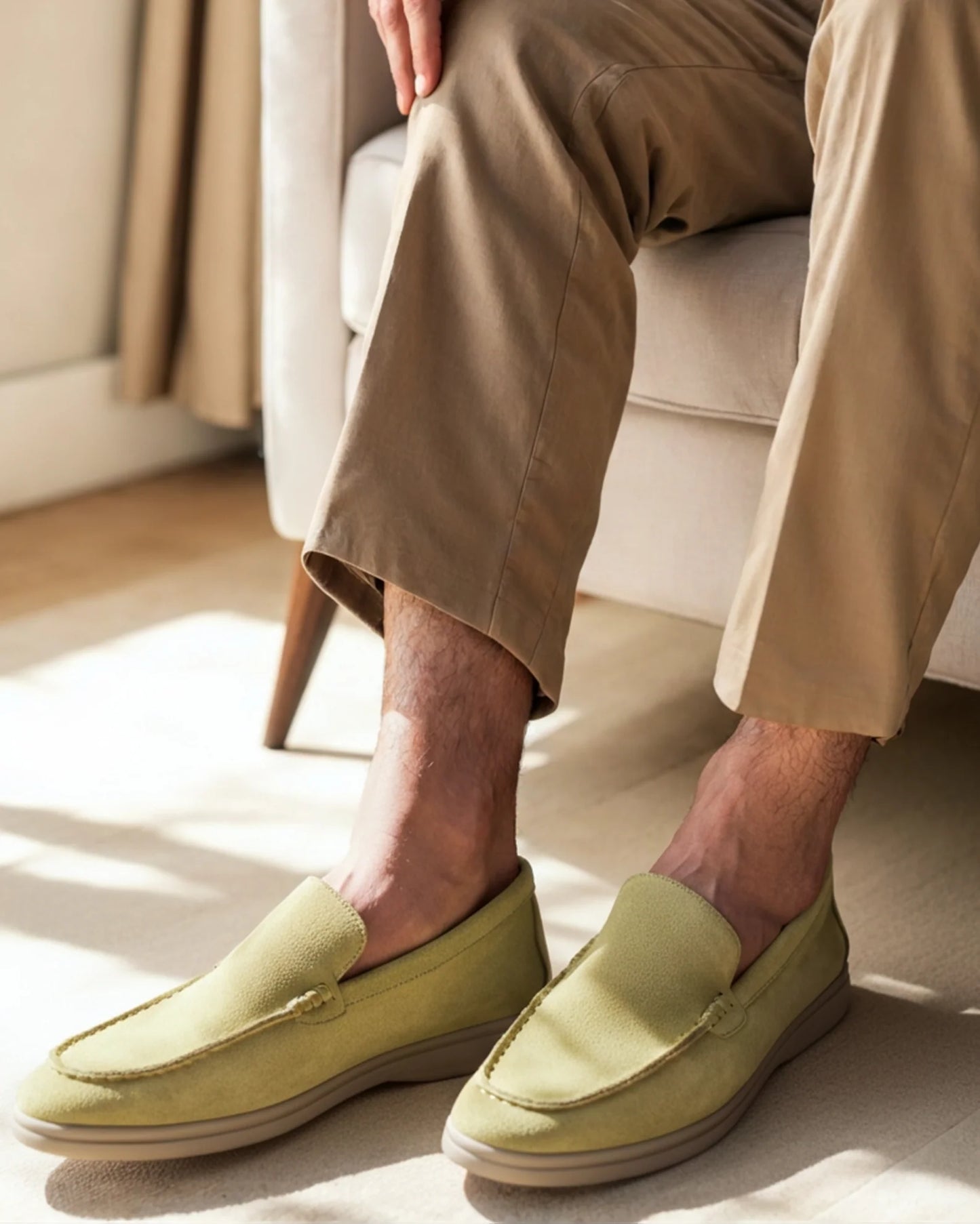 Elevate Your Style with Premium Suede Loafers - Unmatched Comfort and Elegance