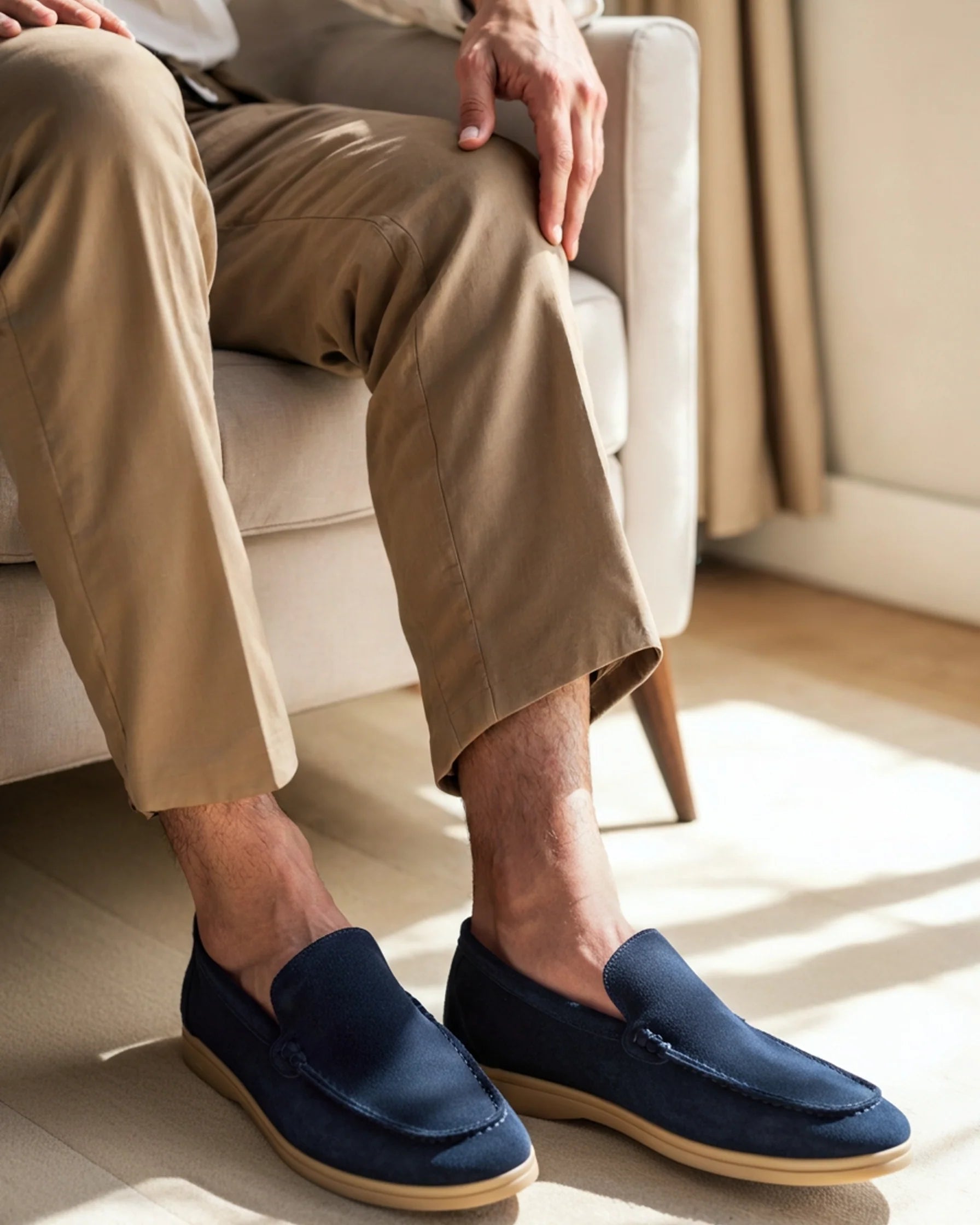 Elevate Your Style with Premium Suede Loafers - Unmatched Comfort and Elegance